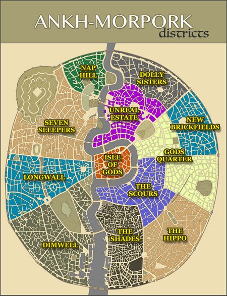 Ankh-Morpork Neighbourhoods - Discworld & Terry Pratchett Wiki